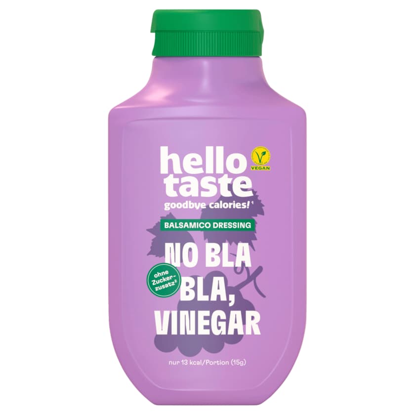 hello taste Balsamico Dressing vegan 300ml
